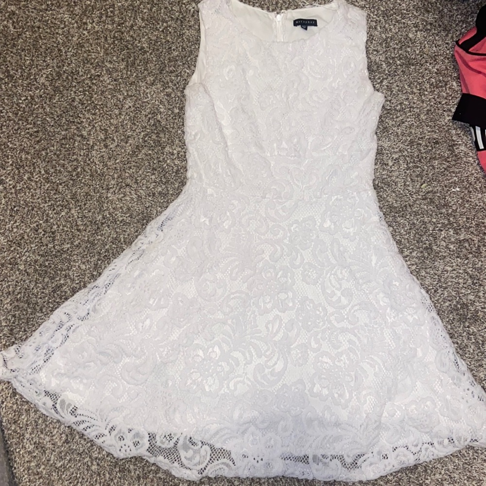 White wedding dress